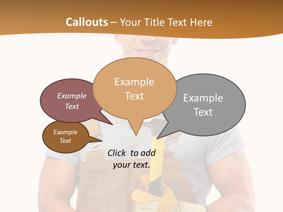 Human Man Profession PowerPoint Template