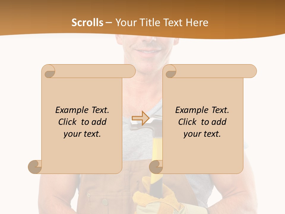 Human Man Profession PowerPoint Template