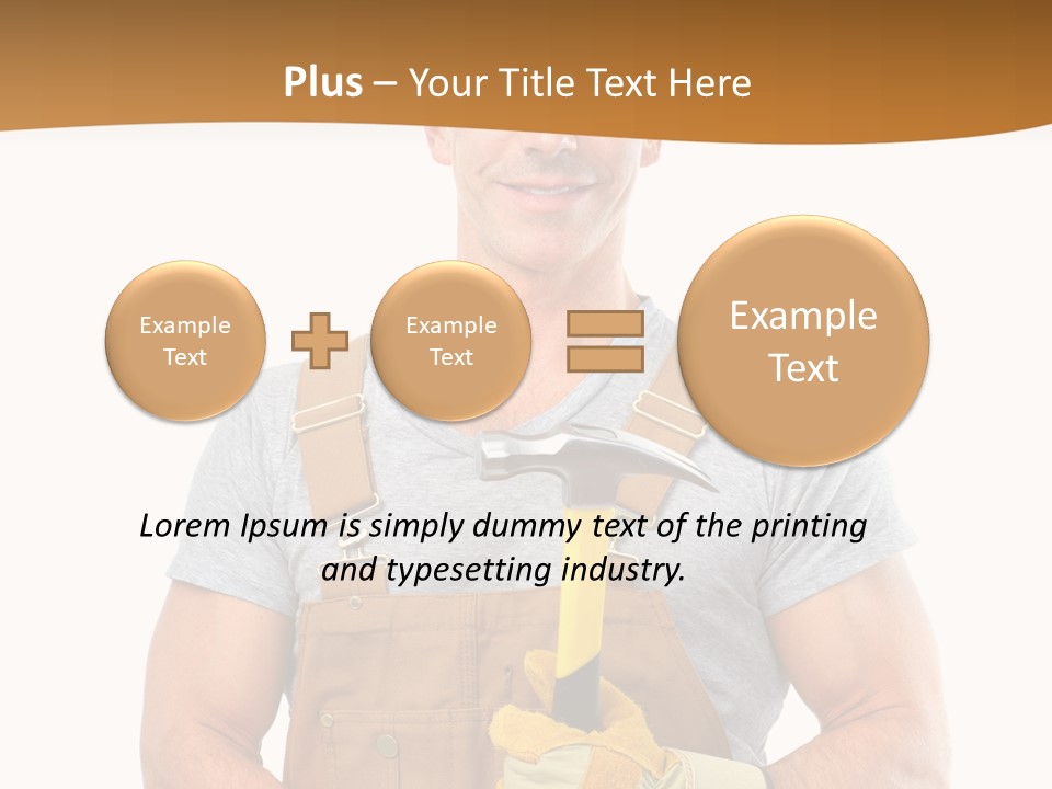 Human Man Profession PowerPoint Template