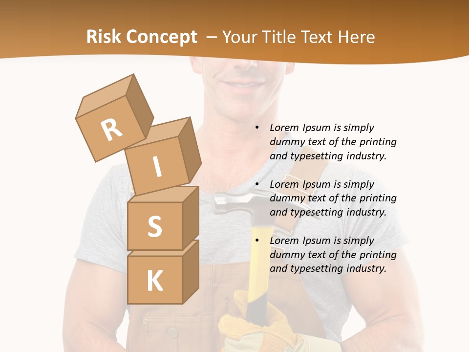 Human Man Profession PowerPoint Template