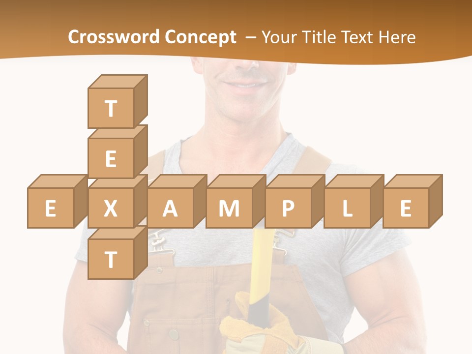 Human Man Profession PowerPoint Template