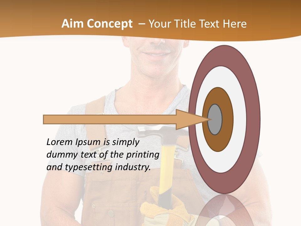 Human Man Profession PowerPoint Template