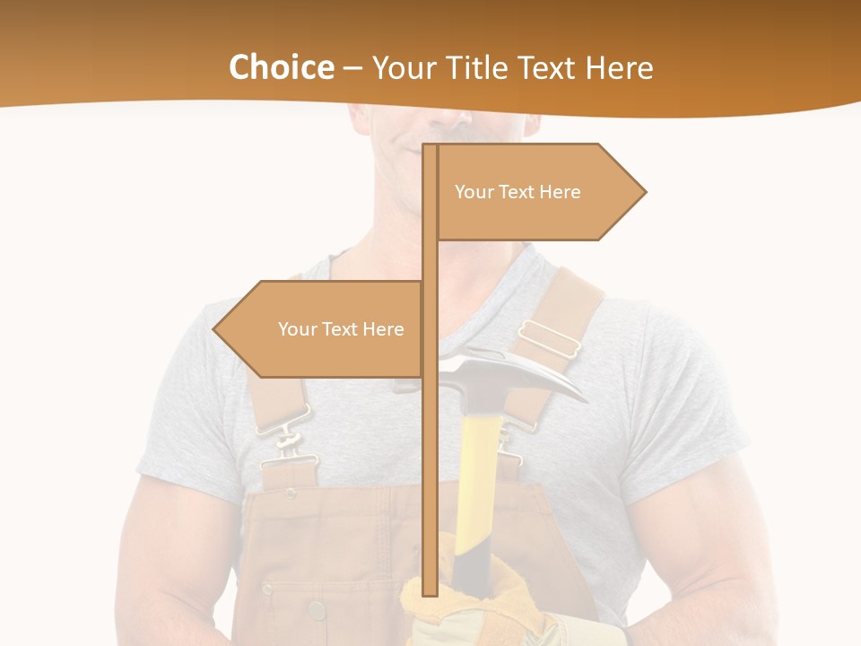 Human Man Profession PowerPoint Template
