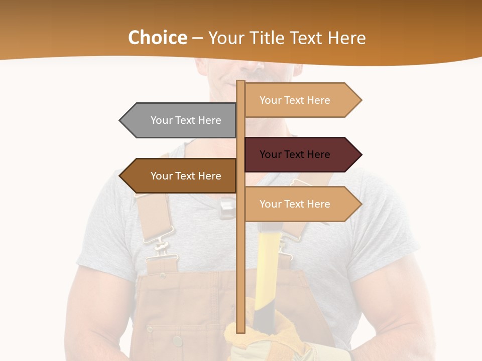 Human Man Profession PowerPoint Template
