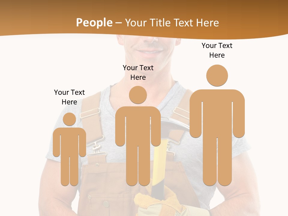 Human Man Profession PowerPoint Template