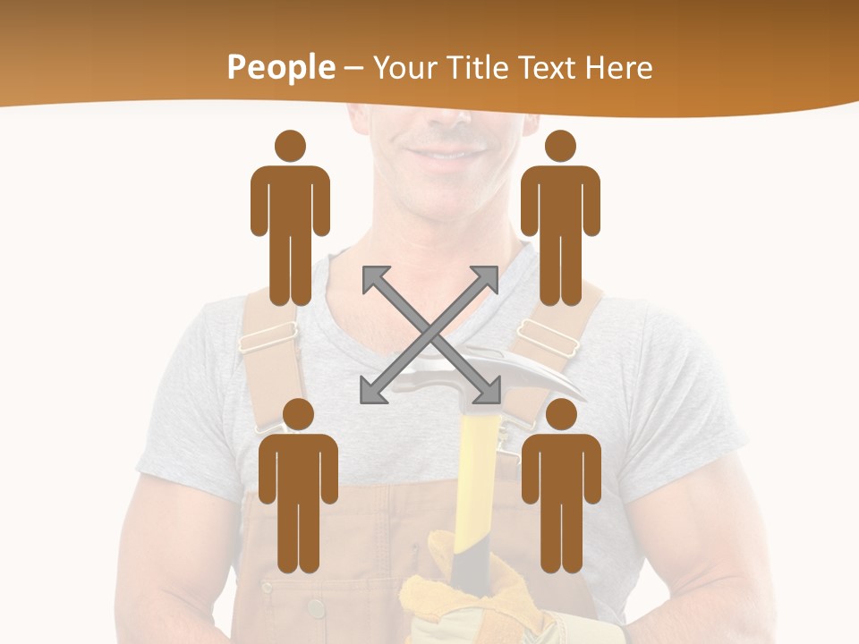 Human Man Profession PowerPoint Template