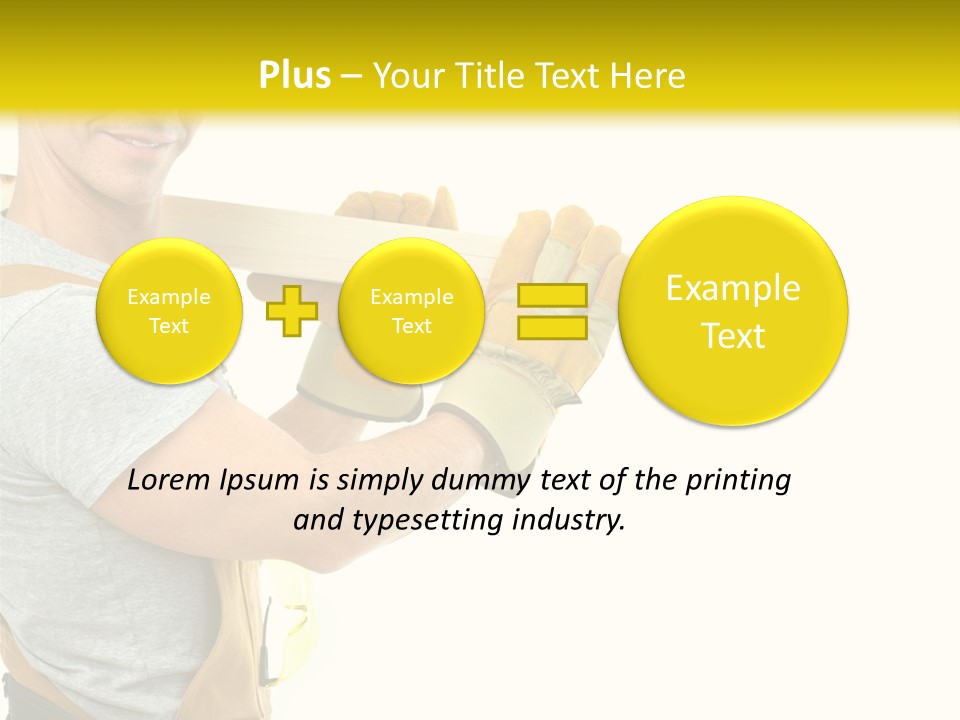 Labor Entrepreneur Profession PowerPoint Template