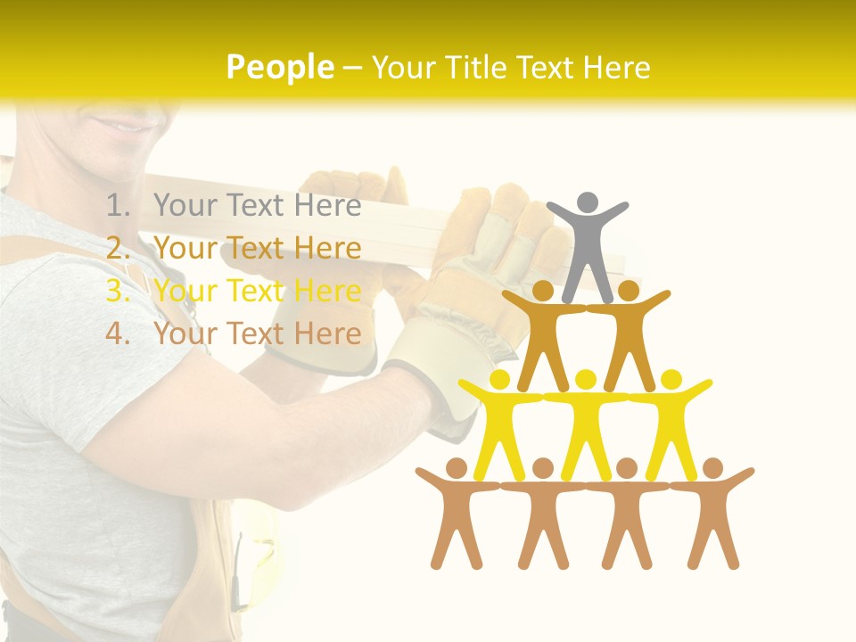 Labor Entrepreneur Profession PowerPoint Template