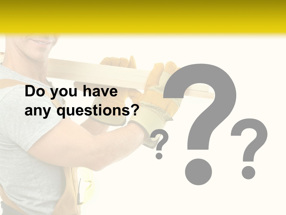 Labor Entrepreneur Profession PowerPoint Template