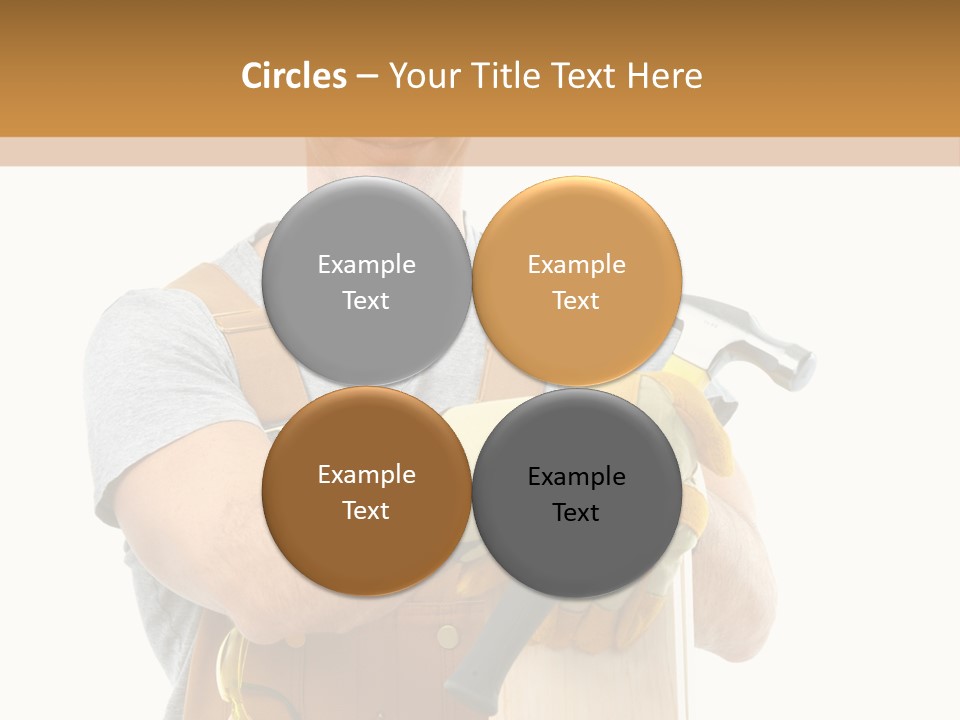 Job Wire Human PowerPoint Template