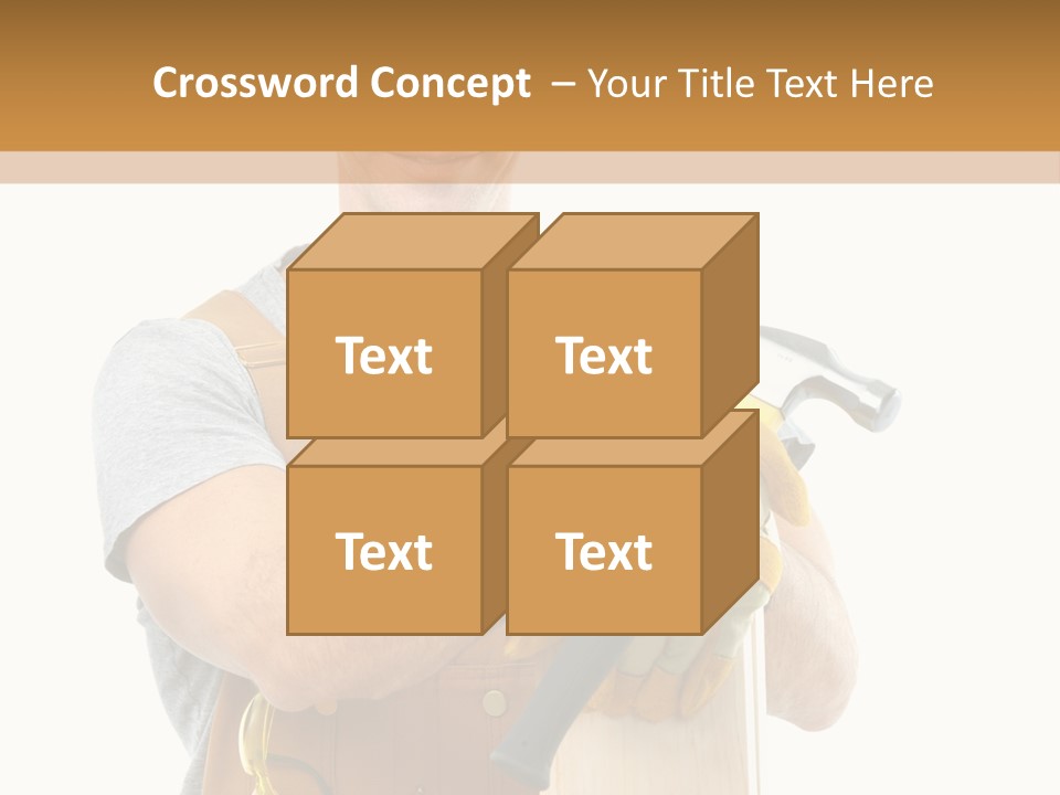 Job Wire Human PowerPoint Template