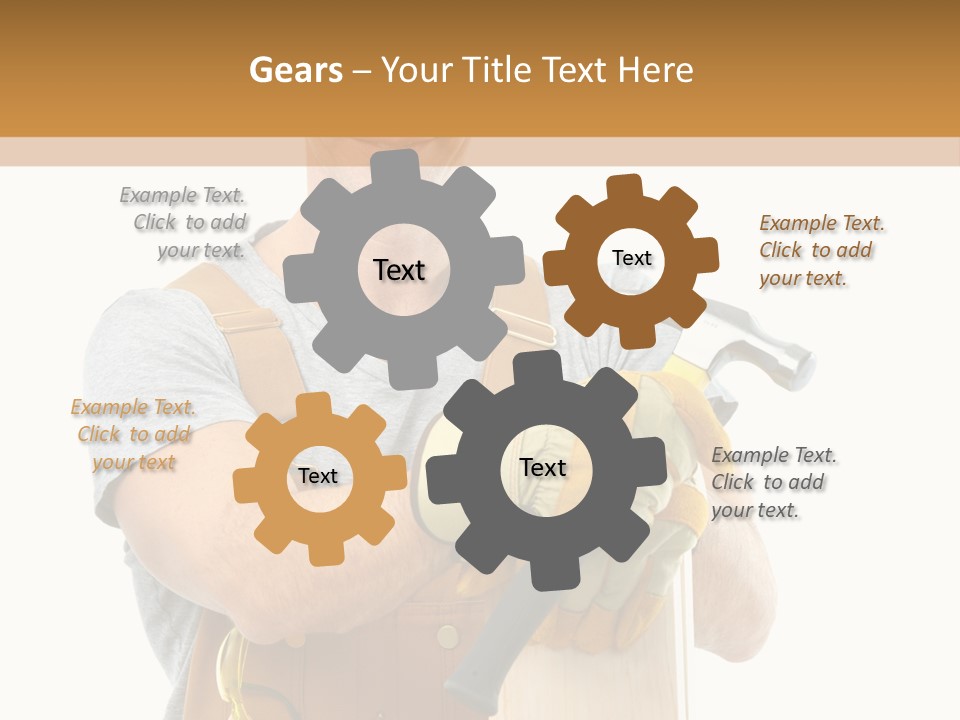 Job Wire Human PowerPoint Template