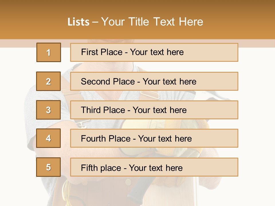 Job Wire Human PowerPoint Template