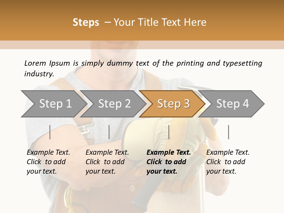 Job Wire Human PowerPoint Template