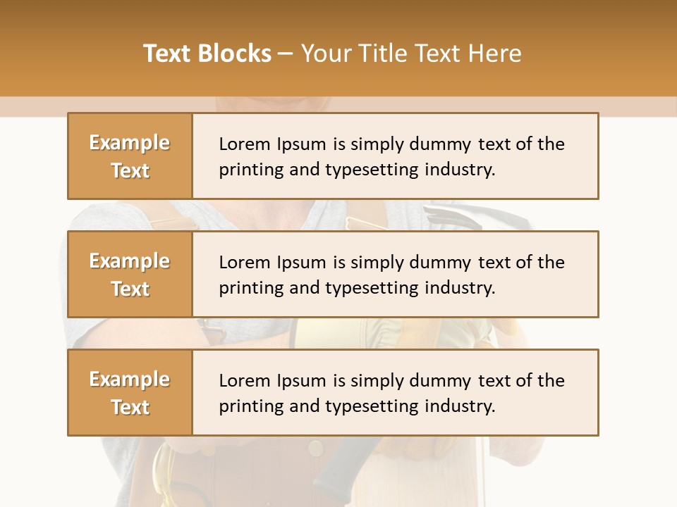 Job Wire Human PowerPoint Template