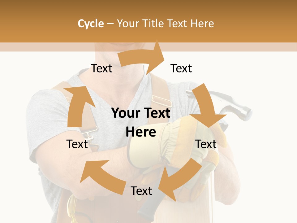 Job Wire Human PowerPoint Template