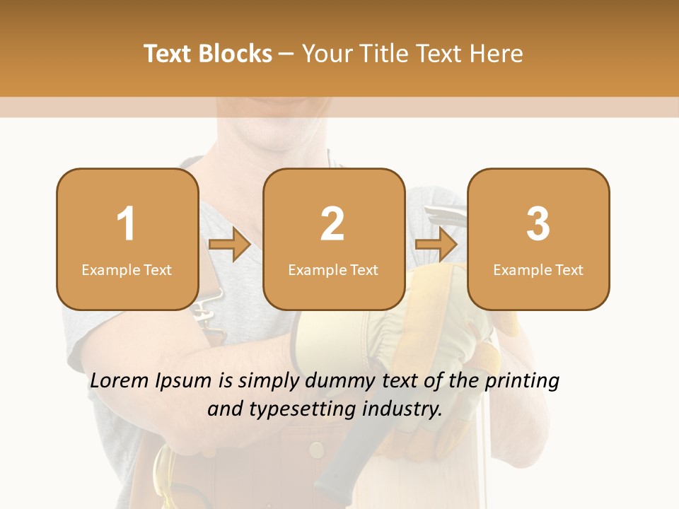 Job Wire Human PowerPoint Template