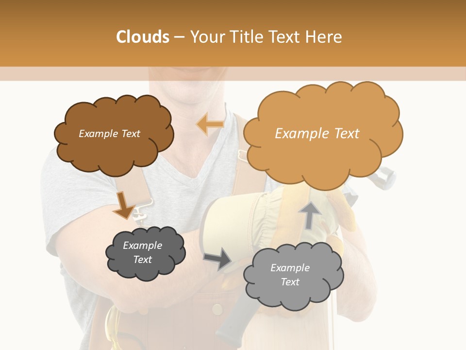 Job Wire Human PowerPoint Template