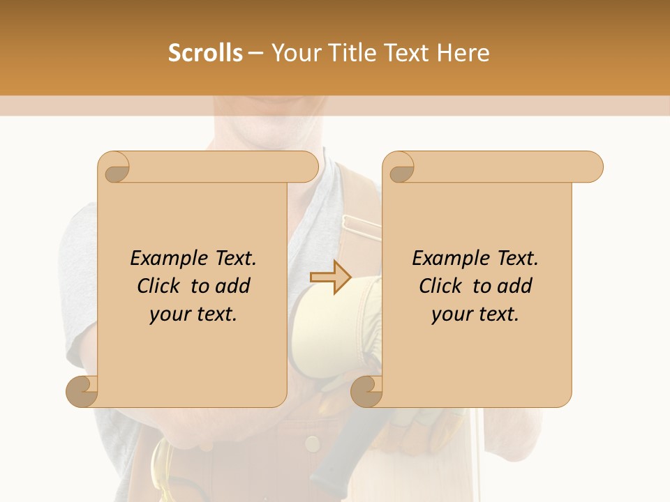 Job Wire Human PowerPoint Template