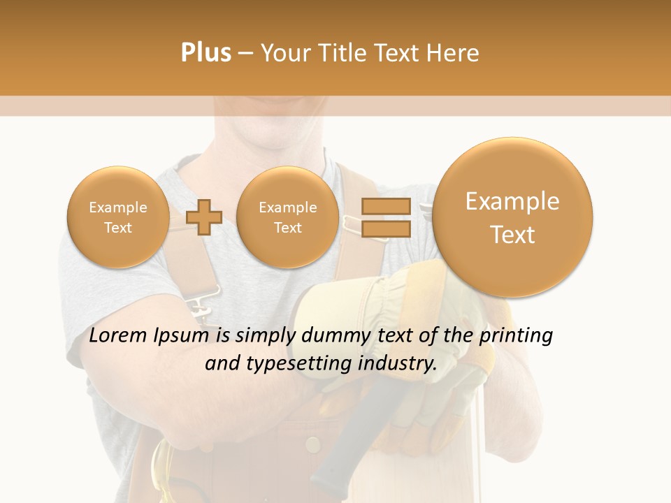 Job Wire Human PowerPoint Template
