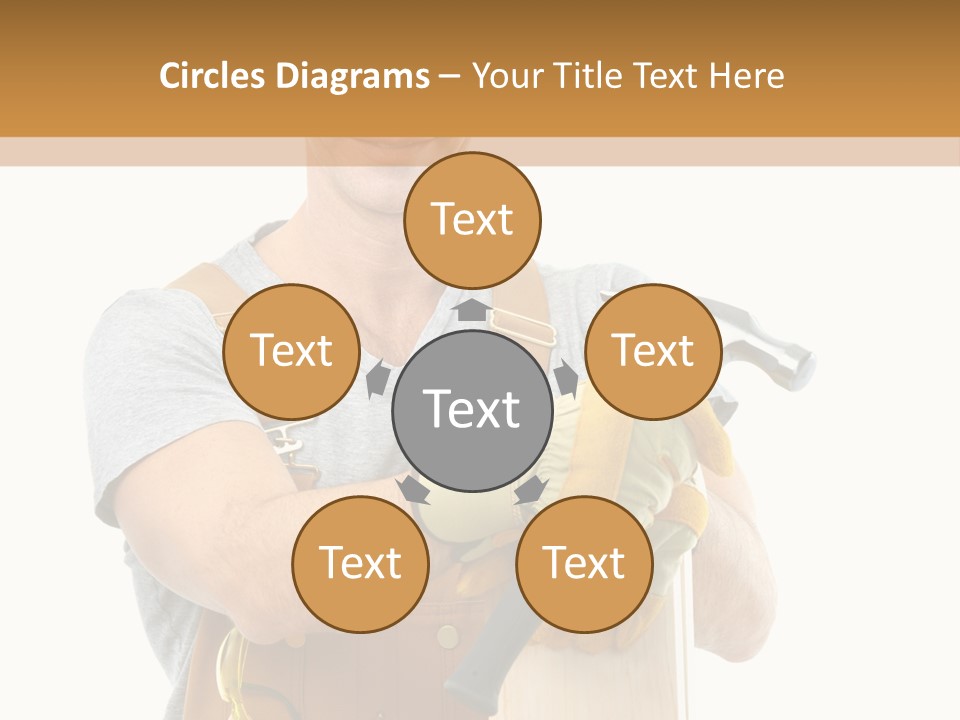 Job Wire Human PowerPoint Template