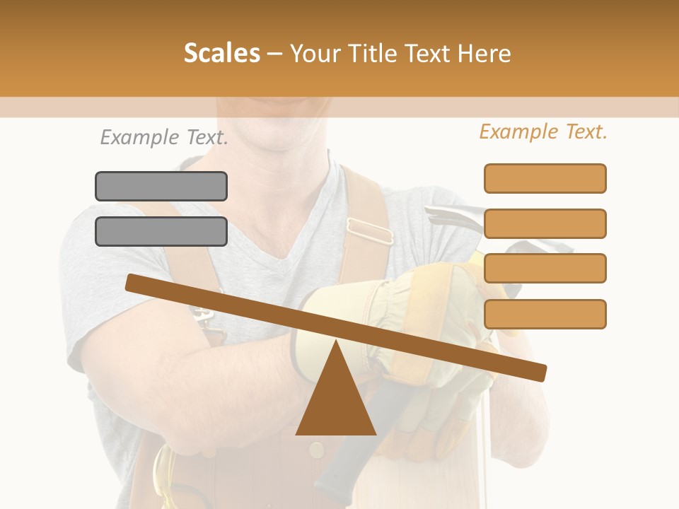 Job Wire Human PowerPoint Template