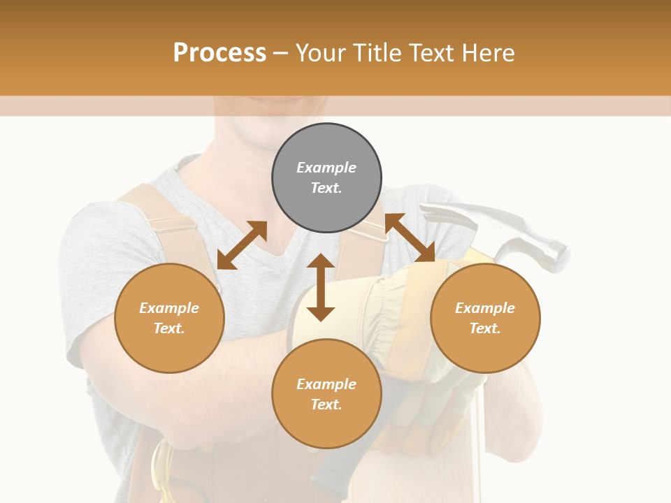 Job Wire Human PowerPoint Template