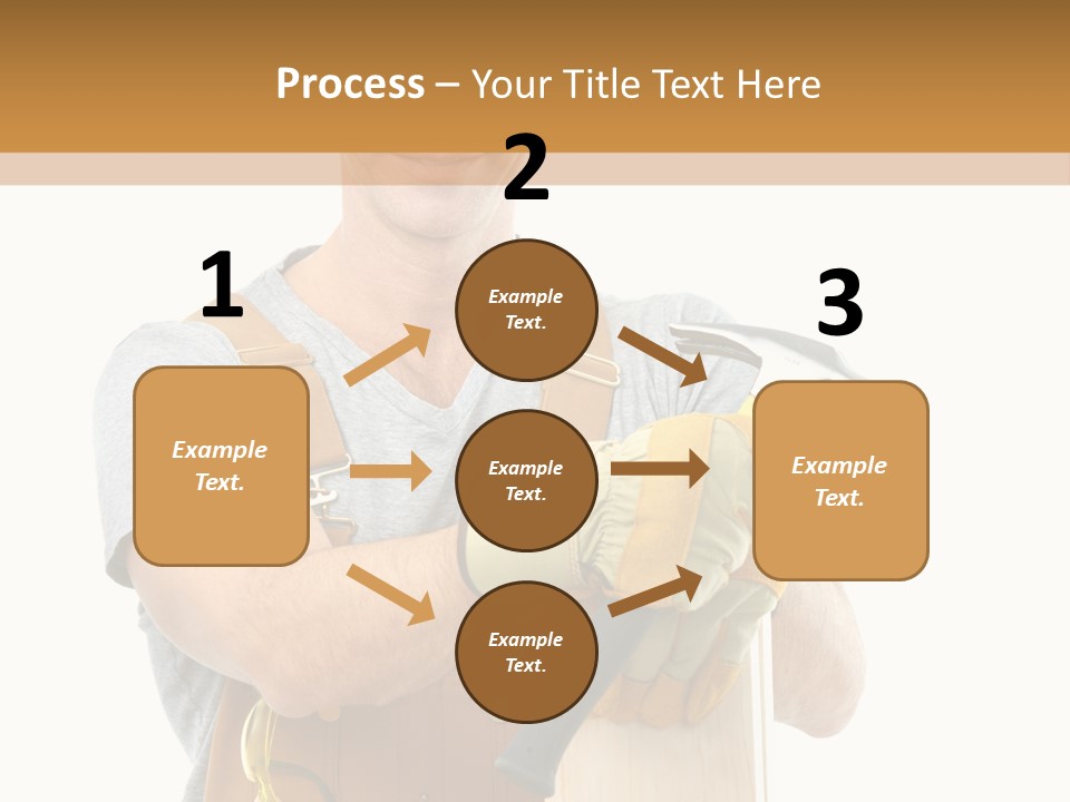 Job Wire Human PowerPoint Template