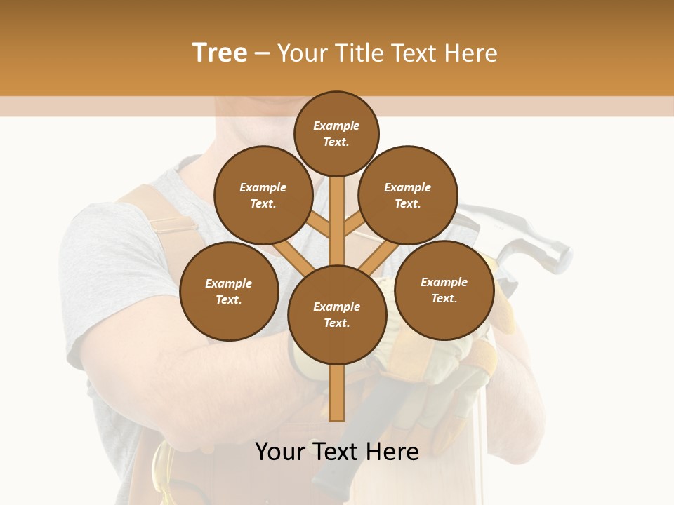 Job Wire Human PowerPoint Template