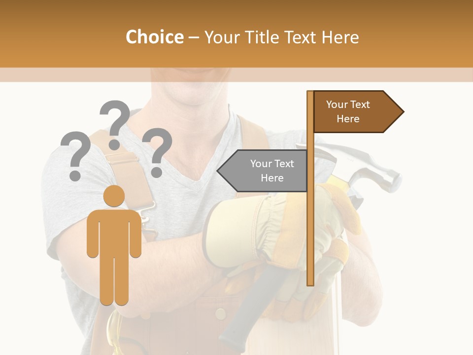 Job Wire Human PowerPoint Template