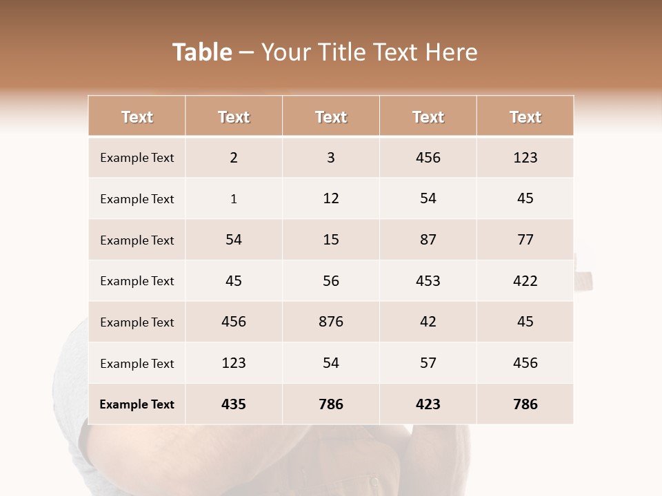 Corporate Suit Wire PowerPoint Template