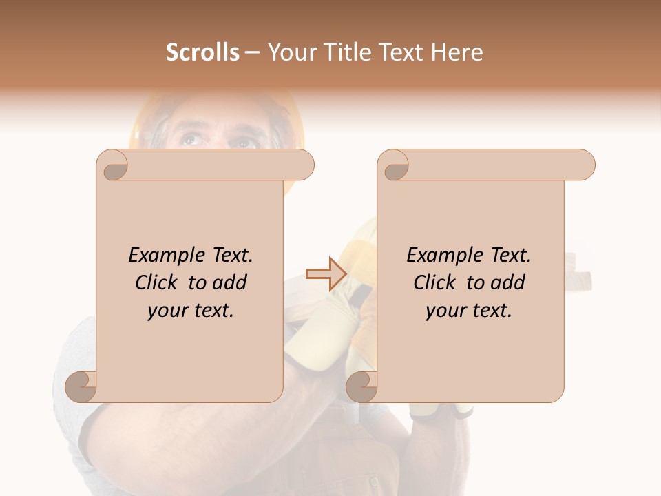 Corporate Suit Wire PowerPoint Template