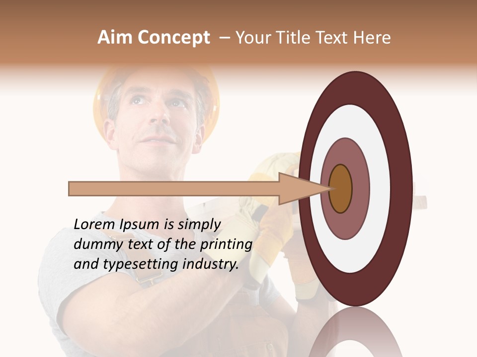 Corporate Suit Wire PowerPoint Template