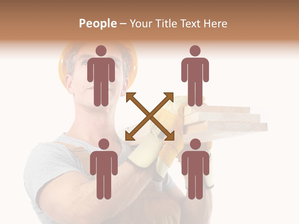 Corporate Suit Wire PowerPoint Template