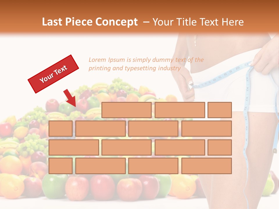 Beauty Health Tape PowerPoint Template