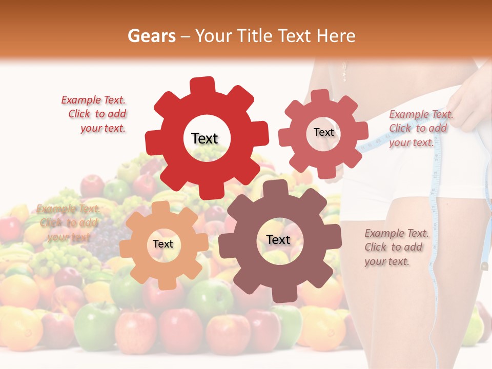 Beauty Health Tape PowerPoint Template