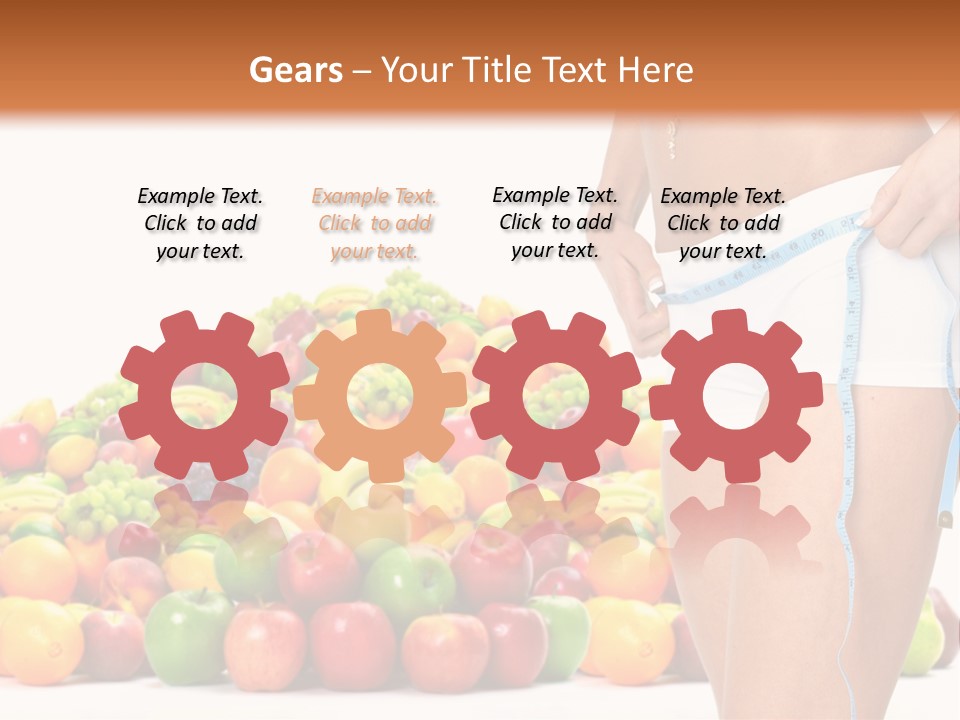 Beauty Health Tape PowerPoint Template