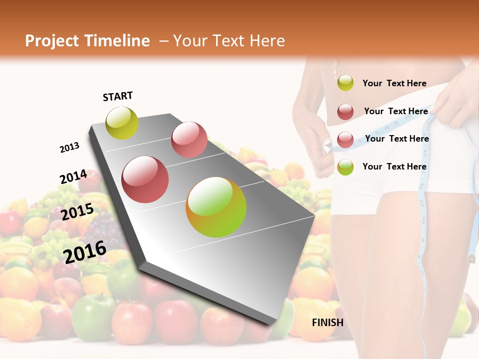 Beauty Health Tape PowerPoint Template