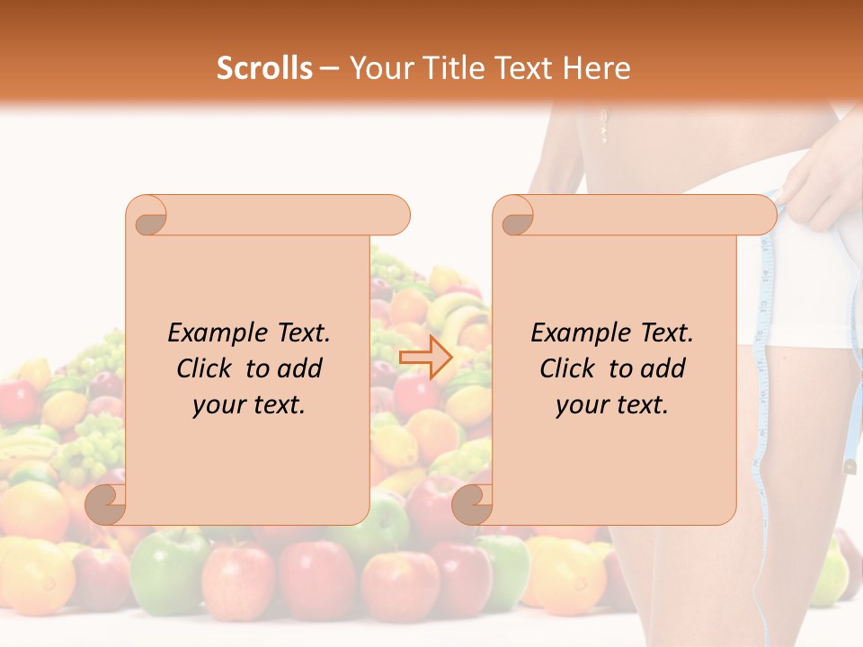 Beauty Health Tape PowerPoint Template