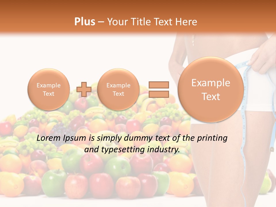 Beauty Health Tape PowerPoint Template