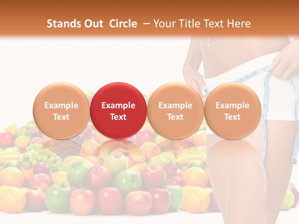 Beauty Health Tape PowerPoint Template