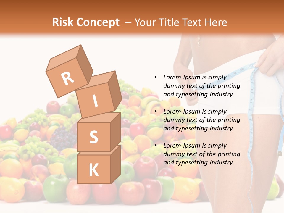 Beauty Health Tape PowerPoint Template