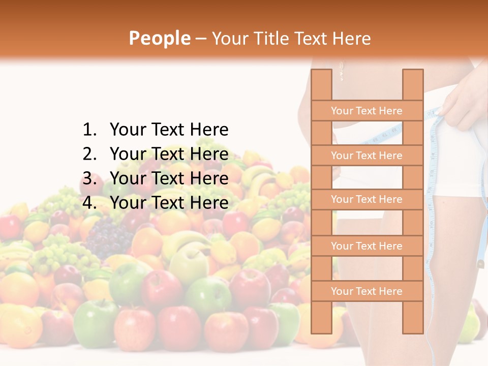 Beauty Health Tape PowerPoint Template