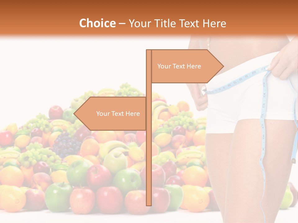 Beauty Health Tape PowerPoint Template