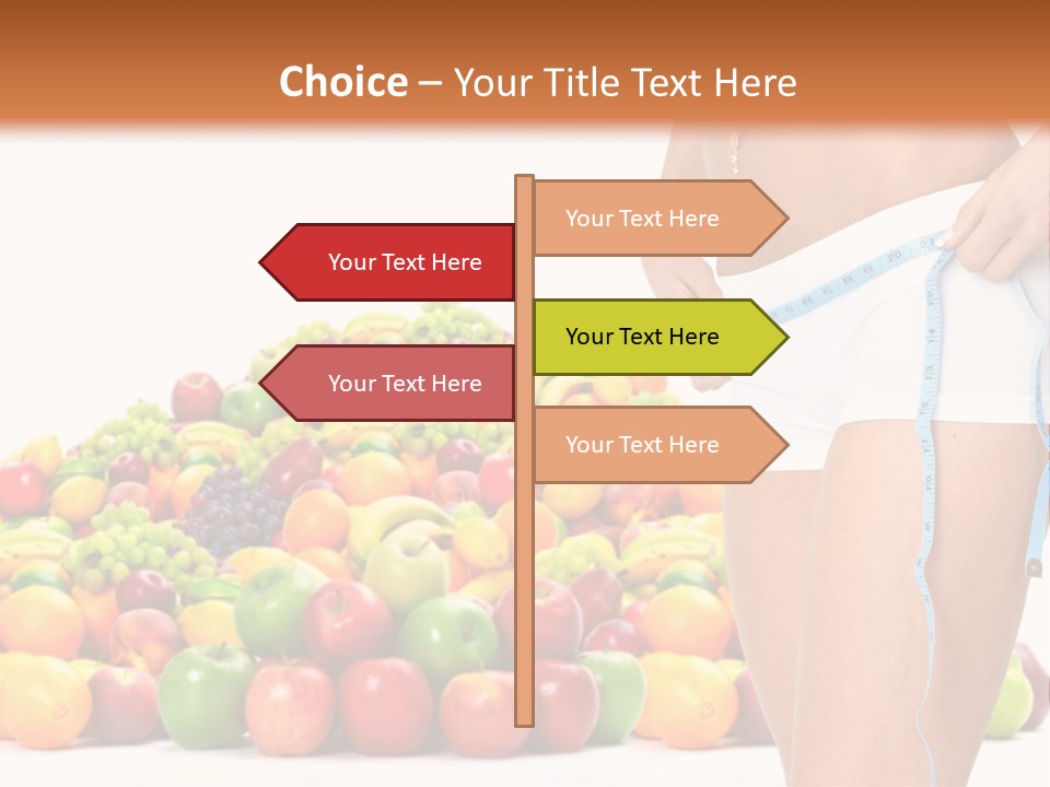 Beauty Health Tape PowerPoint Template