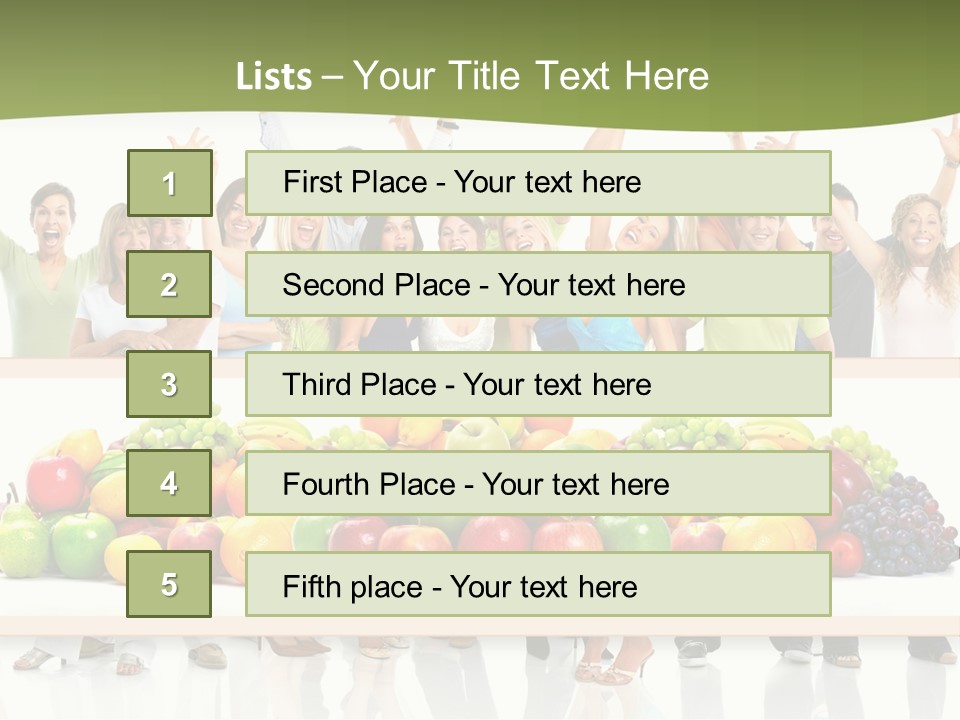 Fresh Fashion  PowerPoint Template