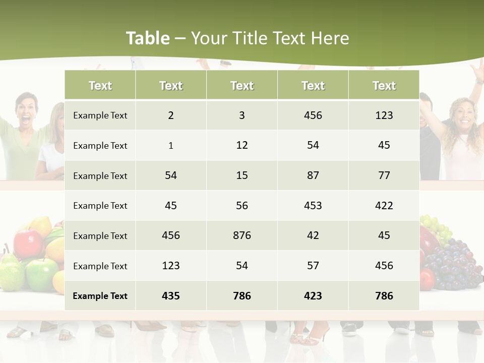 Fresh Fashion  PowerPoint Template