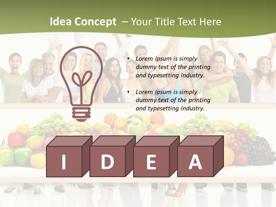 Fresh Fashion  PowerPoint Template