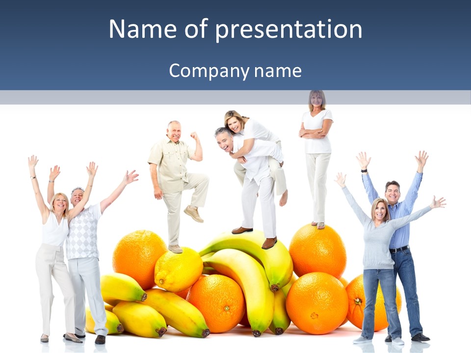 S Fun White PowerPoint Template