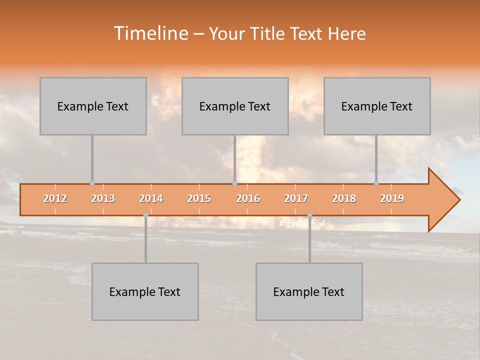 Dynamic Fire Blaze PowerPoint Template